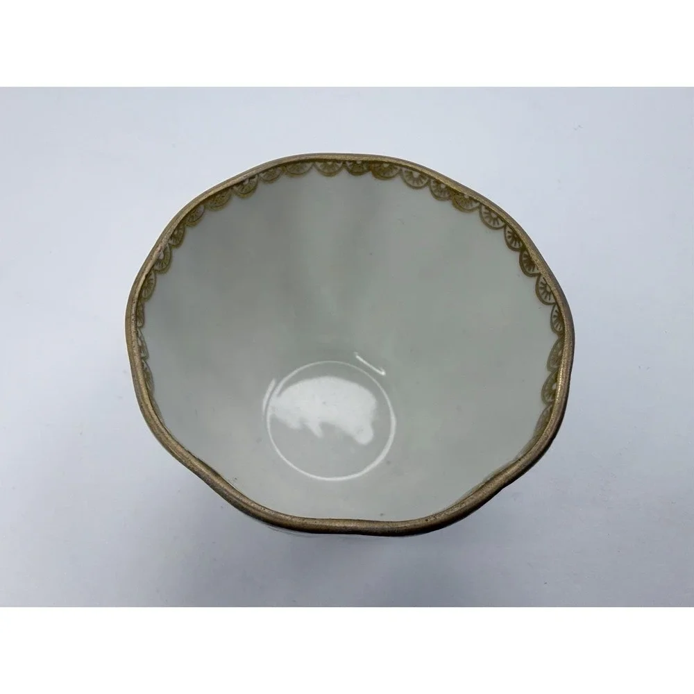 Lomonosov Cobalt Blue Net Mini Open‎ Sugar Bowl Porcelain Russia